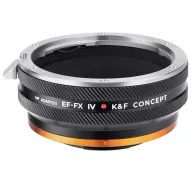 K&F Concept 2022 New Design High Precision Lens Adapter Mount, EF-FX IV PROK&F Concept 2022 New Design High Precision Lens Adapter Mount, EF-FX IV PRO