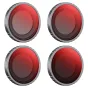 K&F Concept 4pcs Filter Kit, ND4+ND16+ND32+ND64, HD, Anti-Reflection Green