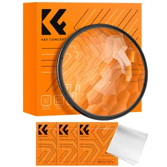K&F Concept 72MM,Nano-B Series Prism Effect Filter with 3pcs vacuum cleaning