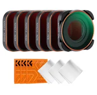 Filtru komplekti - K&F Concept Action camera filter (CPL,ND8,ND16,ND32,ND64,ND1000) six-piece set SKU.2012 - быстрый заказ от прFiltru komplekti - K&F Concept Action camera filter (CPL,ND8,ND16,ND32,ND64,ND1000) six-piece set SKU.2012 - быстрый заказ от пр