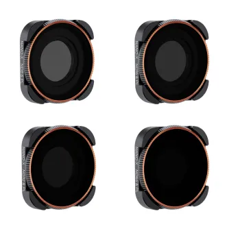 K&F Concept Action Camera Filter Set 4pcs HD (ND8/PL+ND16/PL+ND32/PL+ND64/PL)
