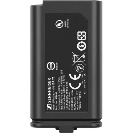 Sennheiser EW-D BA 70 rechargeable lithium-ion battery pack for EW-D/EW-DX