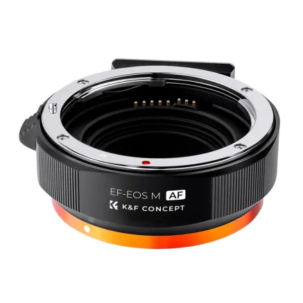 K&F Concept Auto focus electronic lens adapter EF/EF-S-EOSM KF06.464