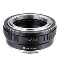 Adapters for lens - K&F Concept HIGH PRECISION LENS ADAPTER MOUNT,M42-FX KF06.058 - quick order from manufacturerAdapters for lens - K&F Concept HIGH PRECISION LENS ADAPTER MOUNT,M42-FX KF06.058 - quick order from manufacturer