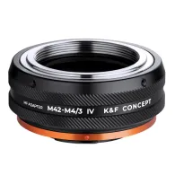 Objektīvu adapteri - K&F Concept KF,M10126,HIGH PRECISION LENS ADAPTER,Anti reflectionM42-M4/3 IV PRO KF06.504 - ātri pasūtīt no ražotājaObjektīvu adapteri - K&F Concept KF,M10126,HIGH PRECISION LENS ADAPTER,Anti reflectionM42-M4/3 IV PRO KF06.504 - ātri pasūtīt no ražotāja