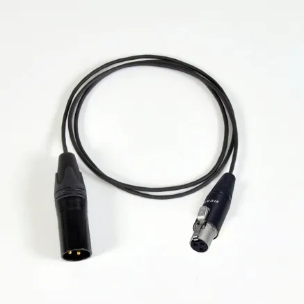 Canare Mini XLR (F) / XLR (M) audio cable - 0,5m CA-202-MF/M-05