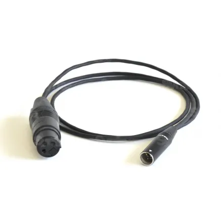Canare Mini XLR (M) / XLR (F) audio cable - 0,7m CA-202-MM/F-07
