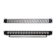 Canare Patch panel BNC 19 1U 4xBNC (F) KAT-6099Canare Patch panel BNC 19 1U 4xBNC (F) KAT-6099