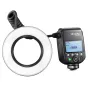 Godox MF-R76C TTL Makro Ring Flash Canon MF R76C ar 2.4G Bezvadu, bezēnu gaismu un fokusa asistenci satriecošai makro fotogrāfijai