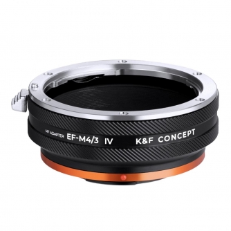 K&F Concept KF,M12126,HIGH PRECISION LENS ADAPTER,Anti reflectionEOS-M4/3 IV PRO KF06.505