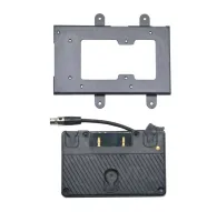 Gold Mount Battery - TVLogic TV Logic Battery Adapter For F-7H - Gold Mount TVL-AB-MOUNT-F7H - quick order from manufacturerGold Mount Battery - TVLogic TV Logic Battery Adapter For F-7H - Gold Mount TVL-AB-MOUNT-F7H - quick order from manufacturer