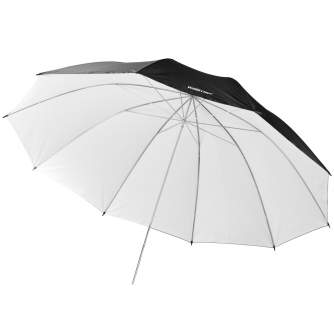 Foto lietussargi - walimex pro Reflex Umbrella black/white,150cm - ātri pasūtīt no ražotāja