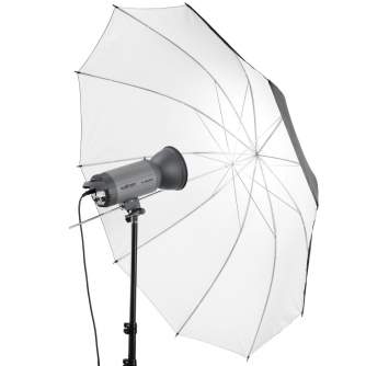 Foto lietussargi - walimex pro Reflex Umbrella black/white,150cm - ātri pasūtīt no ražotāja