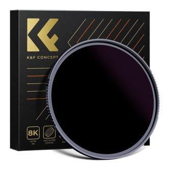 K&F Concept K&F 77mm Solar Filter ND100000,16.6-Stop Solid Neutral Density Filter Nano-X Series KF01.2517