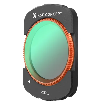 K&F Concept DJI Osmo Pocket 3 Magnetic Filter (CPL)Lens HD, one side coated with anti-reflection green film KF01.2532