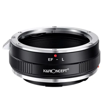 K&F Concept EOS-L Manual Focus Canon (EF/EF-S) Lens to Leica SL T Sigma FP Panasonic L-mount Mount Adapter KF06.469