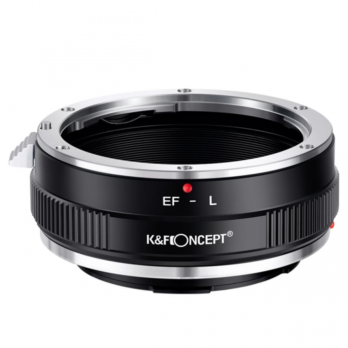 Адаптеры - K&F Concept K&F EOS-L Manual Focus Canon (EF/EF-S) Lens to Leica SL T Sigma FP Panasonic L-mount Mount Adapter KF06.4