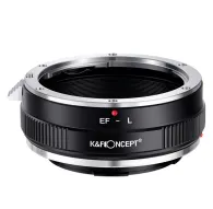 Objektīvu adapteri - K&F Concept K&F EOS-L Manual Focus Canon (EF/EF-S) Lens to Leica SL T Sigma FP Panasonic L-mount Mount AdapObjektīvu adapteri - K&F Concept K&F EOS-L Manual Focus Canon (EF/EF-S) Lens to Leica SL T Sigma FP Panasonic L-mount Mount Adap