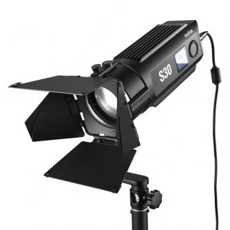 LED Gredzenveida lampas - Godox Focusing LED Light S30 Kit S30 D - купить сегодня в магазине и с доставкой