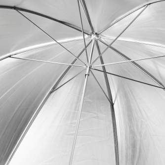 Umbrellas - walimex 2in1 Reflex Umbrella golden/silver, 84cm - quick order from manufacturer