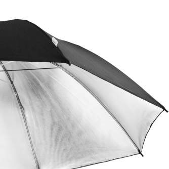 Umbrellas - walimex pro Reflex Umbrella black/silver, 84cm - quick order from manufacturer