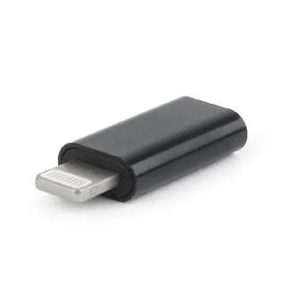 USB Type-C adapter (CF/8pin M), Black