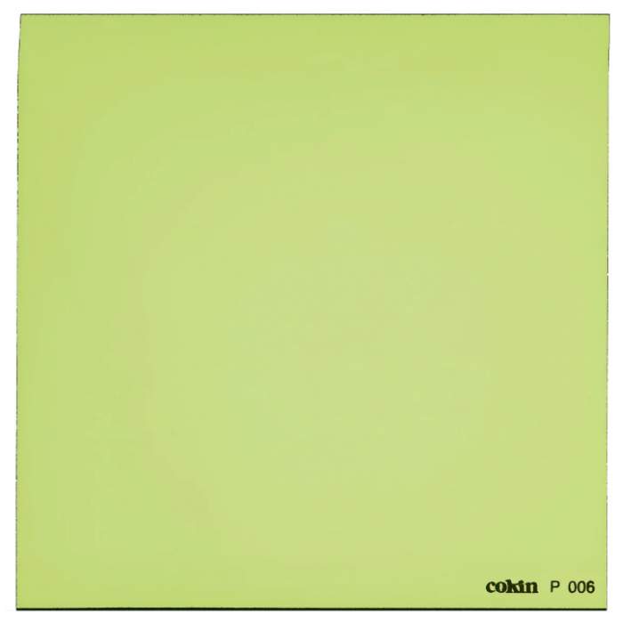 Kvadrātiskie filtri - Фильтр Cokin Z006 желто-зеленый - быстрый заказ от производителя