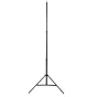 Adjustable Caruba Lamp Stand LS-4 (280 cm) with spring-loaded sections for studio lighting setups