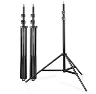 Light Stands - Walimex Set of 3 WT-806 Lamp Tripods, 256cm - quick order from manufacturerLight Stands - Walimex Set of 3 WT-806 Lamp Tripods, 256cm - quick order from manufacturer