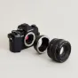 URTH Lens Mount Adapter for Canon EF/EF-S to Micro Four Thirds - Compatible with Olympus OM-D camera body and Canon EF 50mm f/1.4 lens