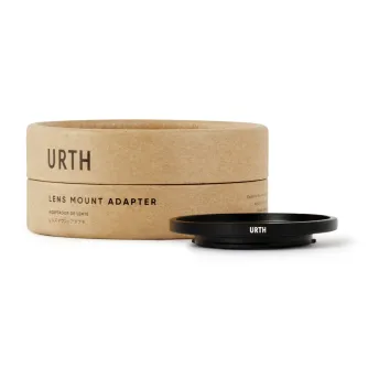 URTH Lens Mount Adapter for C-Mount to Micro Four Thirds - Matte Black Finish