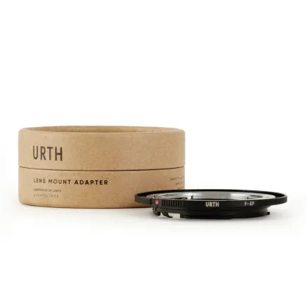 Urth Lens Mount Adapter: Compatible with Nikon F Lens to Canon (EF / EF S) Camera Body ULMA F EF