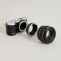 Адаптер для объектива Canon EF/EF-S на корпус Samsung NX - надежный ручной фокус с антибликовым матовым покрытием