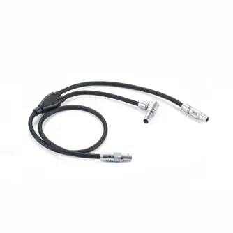 Wires, cables for video - Tilta 2-Pin Lemo to Dual 2-Pin Lemo Splitter Power Cable TCB-2LE-D2LE - quick order from manufacturer