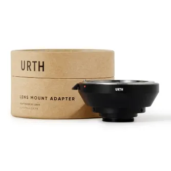 Адаптер объектива URTH для Nikon F на корпус камеры C-Mount - надежный, матовый черный адаптер с красным индикатором