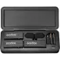 Bezvadu piespraužamie mikrofoni - Godox MoveLink Mini LT Комплект из 2 беспроводных микрофонов (черный) - быстрый заказ от произ