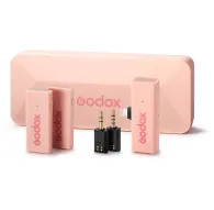 Wireless Lavalier Microphones - Godox MoveLink Mini LT Kit 2 (Pink) Wireless Microphone Kit - quick order from manufacturerWireless Lavalier Microphones - Godox MoveLink Mini LT Kit 2 (Pink) Wireless Microphone Kit - quick order from manufacturer