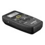 Беспроводной таймер-дистанционный Godox TR-N1 Nikon TR N1 с цифровым дисплеем, желтой овальной кнопкой, круговой кнопкой 'SET', направляющими стрелками, кнопками 'LOCK' и 'CH', микро USB портом и текстурированной ручкой.