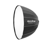Godox GP4 Paraboliskā Softbox 120cm KNOWLED MG1200Bi Bikrāsu LED gaismai - Softbox portretu fotogrāfijaiGodox GP4 Paraboliskā Softbox 120cm KNOWLED MG1200Bi Bikrāsu LED gaismai - Softbox portretu fotogrāfijai