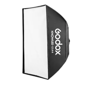 Godox GS44 Softbox 120x120 for KNOWLED MG1200Bi Bi-Color LED Light - Soft and even lighting for professional photography