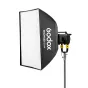 Godox GS44 Softbox 120x120 for KNOWLED MG1200Bi Bi-Color LED Light - Soft and even lighting for professional photography and video projects