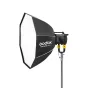 Godox GO4 Octa Softbox 120cm для KNOWLED MG1200Bi Bi-Color LED Light - Софтбокс для студийной фотографии