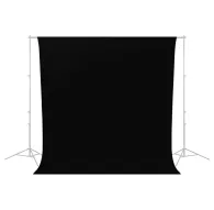 Turētāji - Caruba Wrinkle Resistant Backdrop 2,60 x 3 Meter Black WRB 2B - быстрый заказ от производителяTurētāji - Caruba Wrinkle Resistant Backdrop 2,60 x 3 Meter Black WRB 2B - быстрый заказ от производителя