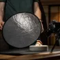 Caruba 2-in-1 Gold & Silver Reflector 30cm - versatile light shaping tool for photography and videography