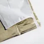 Caruba Sun-Bouncer 7-in-1 Kit 80x94cm with white diffuser fabric and gold chevron reflective side, folded and partially unfolded, showing zippers and aluminum frame