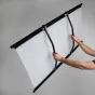 Комплект Caruba Sun-Bouncer 7-in-1 80x140 см - переносной дифузор света с регулируемыми экранами для контроля естественного света