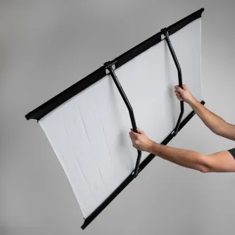 Комплект Caruba Sun-Bouncer 7-in-1 80x140 см - переносной дифузор света с регулируемыми экранами для контроля естественного света