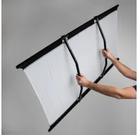 Caruba Sun-Bouncer 7-in-1 Kit 80x140cm - portatīvais gaismas difuzors ar regulējamiem ekrāniem dabiskā gaismas kontroleiCaruba Sun-Bouncer 7-in-1 Kit 80x140cm - portatīvais gaismas difuzors ar regulējamiem ekrāniem dabiskā gaismas kontrolei