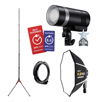 Battery-powered Flash Heads - Godox AD300PRO Go Kit (Promo) AD300PRO Go Kit - quick order from manufacturer