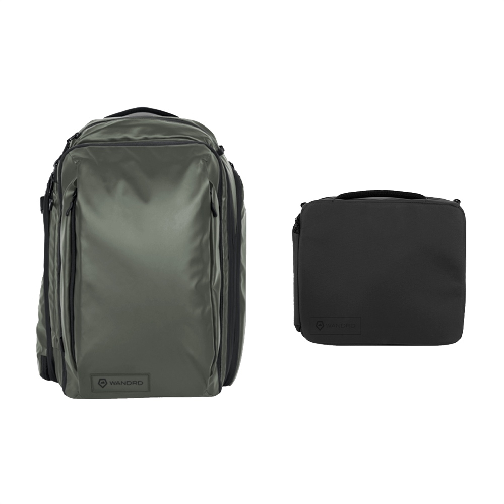 Wandrd Transit 35l Travel Backpack Wasatch Green Essential Bundle Tr35 Wg Peb 1 TR35 WG PEB 1